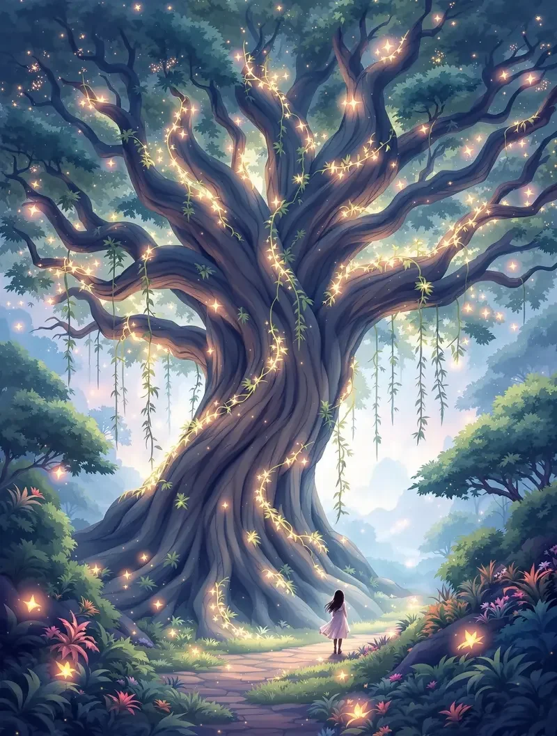 千年古树的秘境